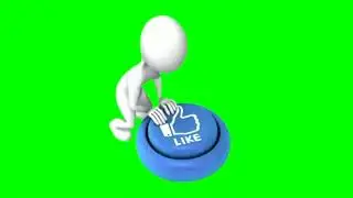3D Like Button Green Screen | No Copyright | Animated Like Green Screen | Download Link Free 🔥🔥