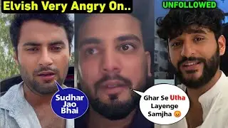 Elvish Yadav Open Warning To Jasus King And Fukra Insaan Unfollowed Jasus King Explained