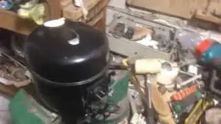 Refrigerator compressor disassembly. What's inside?