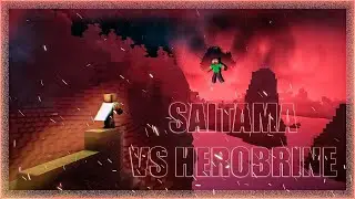 SAITAMA VS HEROBRINE 🔥😝PART 1/САЙТАМА ПРОТИВ ХЕРОБРИНА ЧАСТЬ 1)/PANDORA'S BOX/DENDITONE 🔥🥳