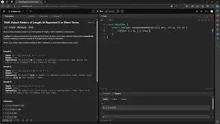 #LeetCode 1566 | Detect Pattern of Length M Repeated K or More Times #Java