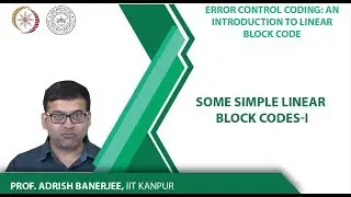 Some Simple Linear Block Codes-I