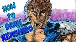 ●COME DISEGNARE KENSHIRO●HOW TO DRAW KENSHIRO(NIKOMANGA 2K18)