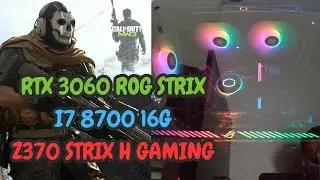JOGANDO COD WARZONE DE RTX 3060 I7 8700 16GB