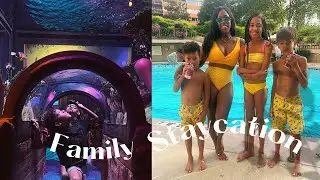 VLOG: Family Staycation, Last Days Of Summer Break & Back To School Prep