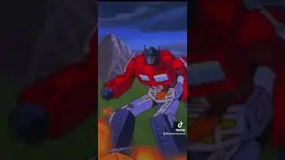 Optimus Prime Rolling Out and Over the Decepticons…including Megatron