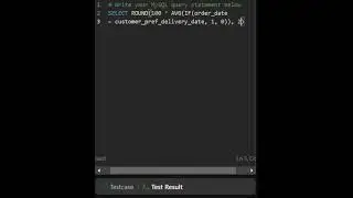 Solution to Immediate Food Delivery II without IN keyword - LeetCode No. 1174 #leetcode #leetcodesql