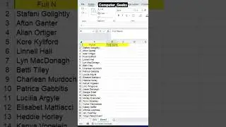 How to use Flash Fill in Microsoft Excel Simplest explanation 😎 