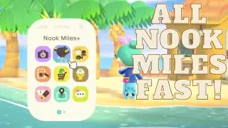 How to Get Nook Miles Fast!-Animal Crossing New Horizons Tutorials