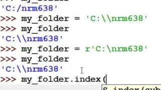 Python String variables