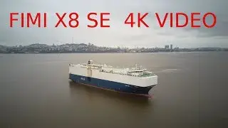 Viking Sea, vehicle carrier, FIMI X8 SE 4K video