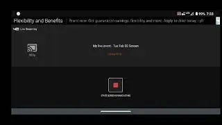My live event - Tue Feb 02 Screen