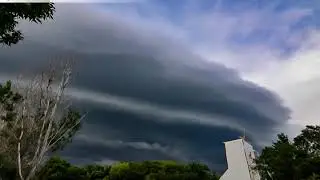 Shelf cloud gif N.W Iowa