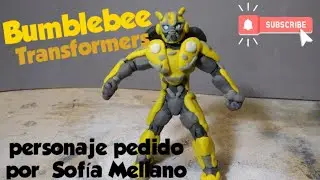 Bumblebee (Transformers) en plastilina