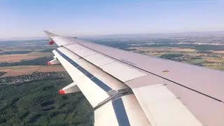 British Airways Airbus A319 | Late Summer Landing in Prague (PRG)
