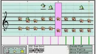 Mario Paint Composer 2.0 - Megaman: Stage Select