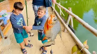 VLOG: ВЬЕТНАМ / ЛОВИМ ПИРАНЬЮ НА УДОЧКУ, Нячанг рыбалка