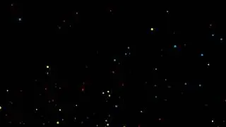 Разноцветные частицы абстракция  видеофон, футаж / futage multicolored particles abstraction #57