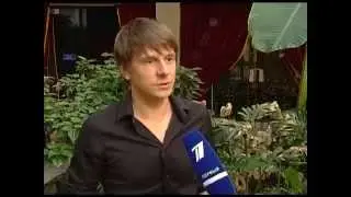 Интервью на Первом канале