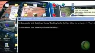 CMD tutorial 2: creating and editing text files.