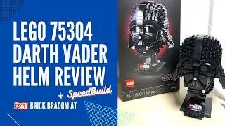 LEGO DARTH VADER HELM - 75304 Speedbuild + Review
