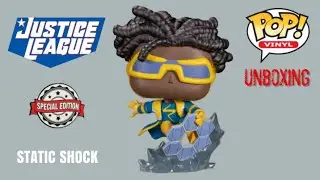 Static Shock Funko Pop Vinyl DC Justice League Special Edition Exclusive