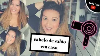 CABELO DE SALÃO EM CASA /BRUNNACOMDOISNS