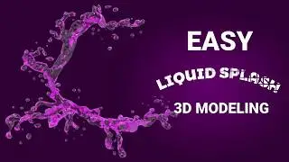 Easy Liquid Splash Modeling with zBrush, 3d-Coat, Marmoset Toolbag