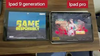 ipad pro VS ipad 9 generation comparison 👍🏻