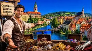 Europe’s Most Beautiful 700‑Year‑Old Medieval Town — Český Krumlov 4K Walking Tour