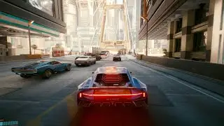 CYBERPUNK 2077 | FREEROAM GAMEPLAY QUADRA TYPE-66 AVENGER