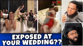 CLUTCH GONE ROGUE REACTS TO Bride Exposed For Cheating During Wedding Ceremony...