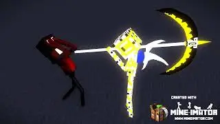 SCP-096-B Reborn vs Anomaly 117 (epic battle)