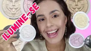 ILUMINADOR COMPACTO SHIMMER TIGRE MISS RÔSE ✨🌟