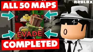 Rating ALL 50 MAPS in EVADE ROBLOX (TIPS AND TRICKS MAP GUIDE)