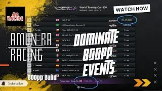 Want to Win Every 800pp Event? This Jag Build is Your Secret Weapon!