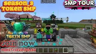 New token smp season 3| cracked Server in Minecraft | join token smp s3 1.21+ JAVA/PE/POJAV/MOJO
