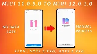 Install MIUI 12 On Redmi Note 5 pro/Redmi Note 6 pro update without data loss| Download link