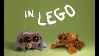 Lucas the Spider - Making in LEGO