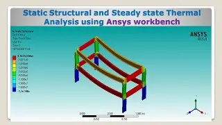 Structural and Thermal Analysis using Ansys Workbench | Basics of Ansys Workbench