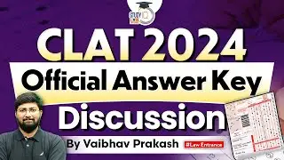 CLAT Answer Key 2024 | Provisional Answer Key CLAT 2024 | StudyIQ Law Entrance