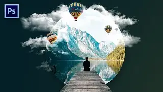 The Photoshop Circular Frame Effect (Images & Overlays Included)
