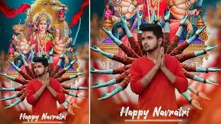 Navratri Photo Editing 2022 || PicsArt Navratri Special Photo Editing || Durga Puja Photo Editing