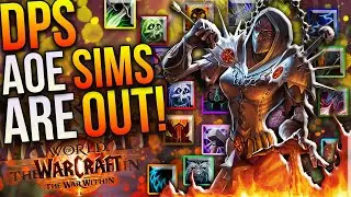 The War Within AOE DPS Simulations! | 5 Targets - 8 Targets - 5 & 8 Targets Burst & M+ Sim!