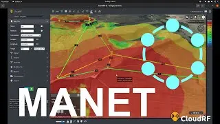 MANET network planning