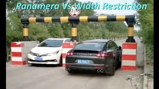 Panamera vs Width Restriction