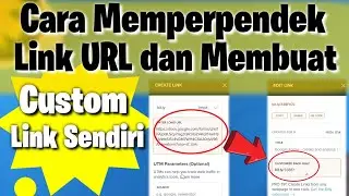 Cara membuat Link URL menjadi pendek dan membuat Dgn Nama sendiri