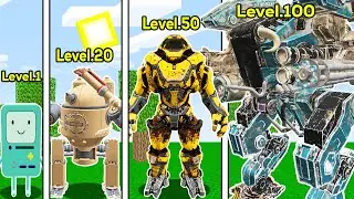 TİTAN ROBOTMAN SEVİYELERİ 😱 - Minecraft