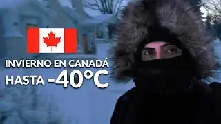 Cómo se sobrevive al invierno en Canadá con hasta -40 Grados Celsius (Alberta, Canadá)
