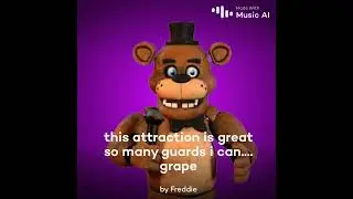 Freddy want some grape